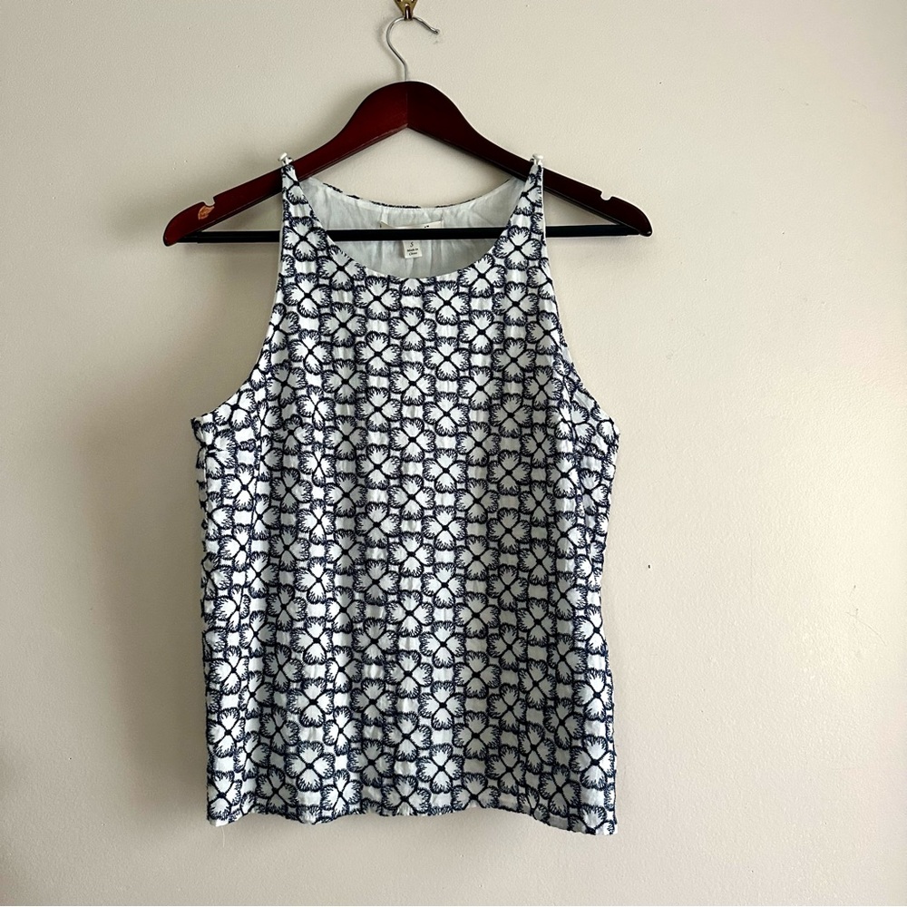 Miami Monochrome Geometric Tank Top